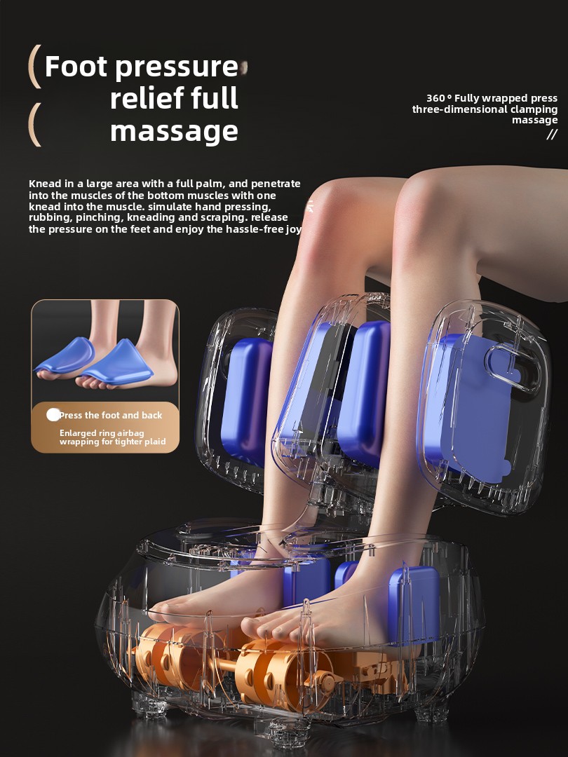 Electric Air Compression Foot Massager with Heat