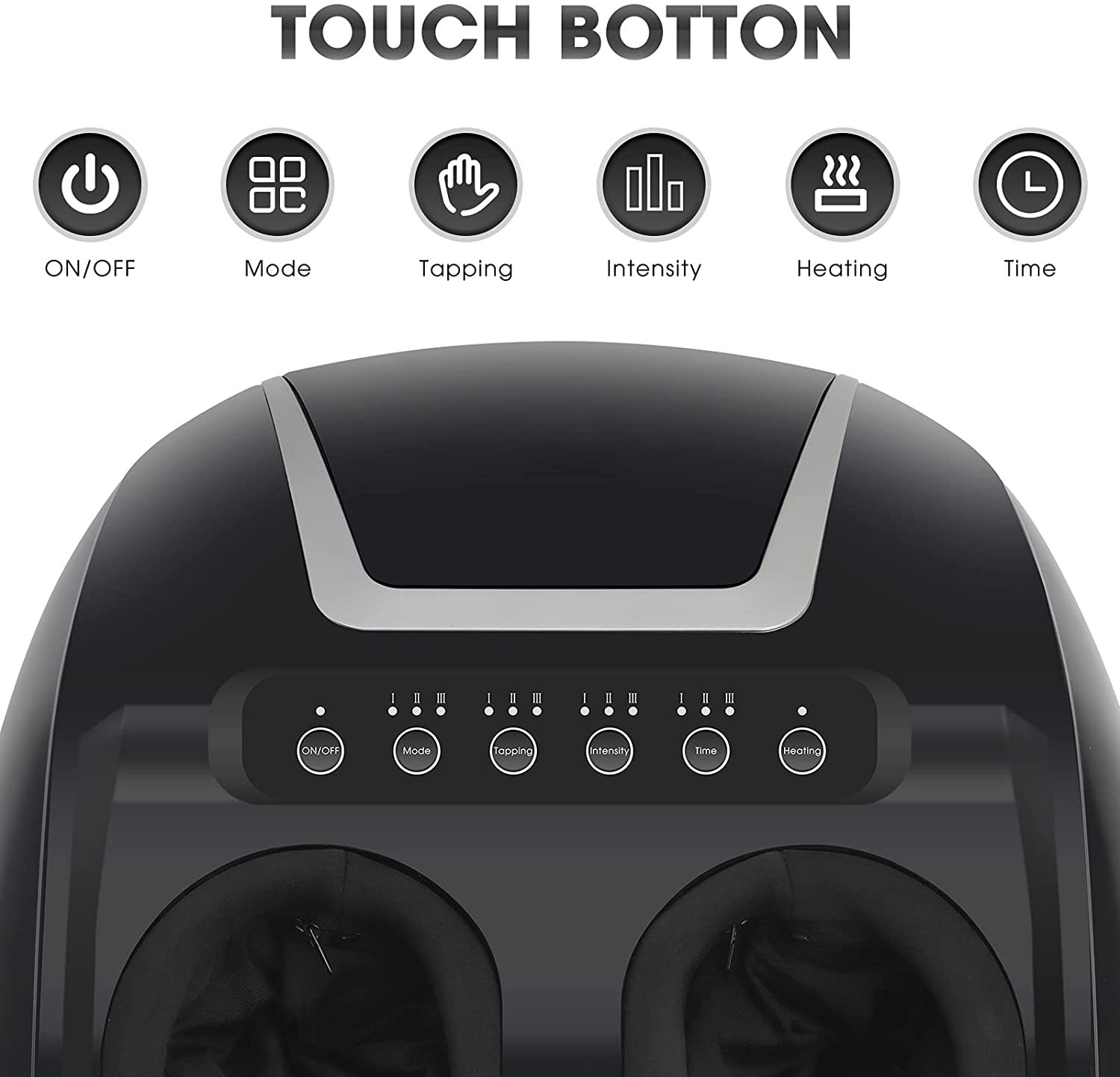 Wireless Foot Massager Rechargeable Portable for Travel